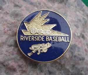 Riverside Baseball Sports Minor Baseball Team Base Ball Canada Pin Badge - Picture 1 of 2