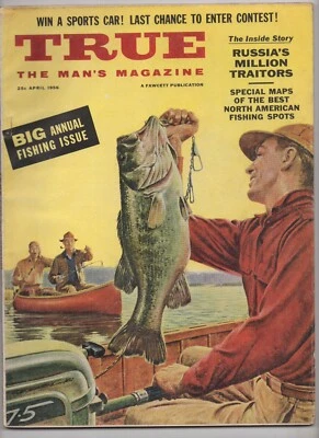 True April 1956 4.0 VG Fawcett Publications Mens Adventure Pulp - Image 1 of 2