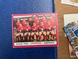 PANINI CALCIATORI 1967/68 LIVERPOOL SQUADRA LEGGI DESCRIZIONE - Picture 1 of 2