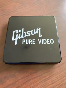 Gibson Pure Video Black Metal DVD or CD cases, can hold up to 10 Discs each - Picture 1 of 3