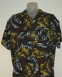 MILANO BAY / XL / BUTTON FRONT HAWAIIAN ALOHA SHIRT / EUC TROPICAL Men's - Picture 1 of 4
