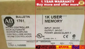 Controlador MicroLogix 1000 16 puntos nuevo sellado AB 1761-L16BBB Free Tax EE. UU. - Imagen 1 de 5