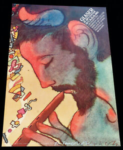Milton Glaser Temple University 1974 Poster Authorised Reproduction Pop Art