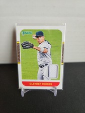 2021 Donruss 1987 Retro Materials Relic Gleyber Torres #87M-GT, New York Yankees