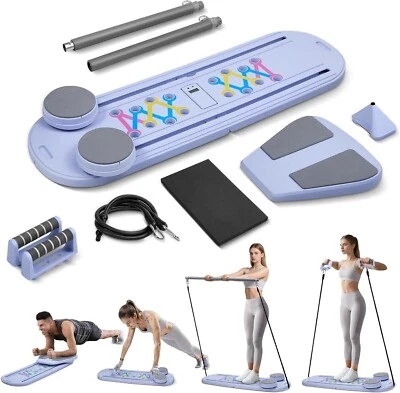 Multifunctional Fitness board pilates Foldable 6 in 1 abdominal automatic workou - Image 1 of 4