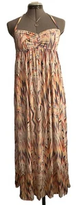 Ella Moss Spaghetti Strap Maxi Sun Dress Size S Pit To Pit 12 L42” - Picture 1 of 9