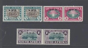 SÜDWESTAFRIKA 1939 LANDUNG DER HUGENOTTEN SATZ POSTFRISCH SG 111/113 - Bild 1 von 2