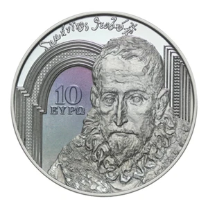Greece 10 Euro 2019, RENAISSANCE, Silver Coin, PROOF - Picture 1 of 3