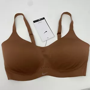 Nike Alate Minimalist Low Support Brown Padded Sports Bra Size Small Cup A-C - Picture 1 of 8