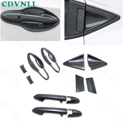 For Honda HR-V Vezel 2016-2022 ABS Carbon Fiber Side Door Handle Bowl Frame Trim - Imagem 1 de 4