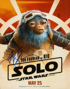 Jon Favreau handsigniertes Original 8x10 Foto LOA TTM - Bild 1 von 1