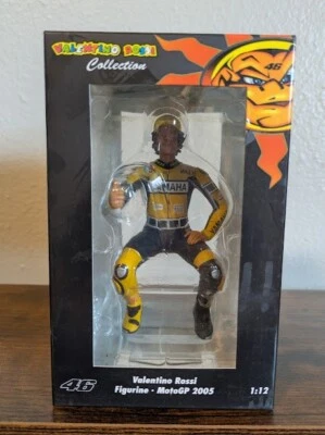 MINICHAMPS 1/12 VALENTINO ROSSI Figurine MOTOGP Limited 3999 pcs - Image 1 of 4