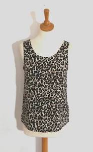 Damen-Träger-Top, Vero Moda Gr. XS, leo-print, ärmellos - Bild 1 von 3