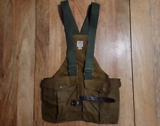 Filson Tin Cloth Game Bag | NWOT | Made in USA | Size Regular | Dark Tan