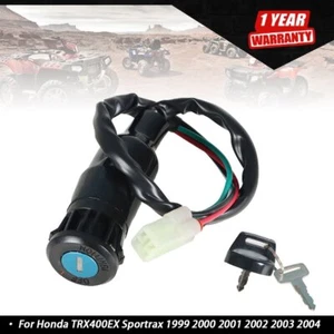 For Honda 2005-2014 TRX400EX TRX400X 400EX Sportrax Ignition Key Switch USA - Picture 1 of 9
