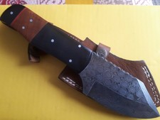 Damascus Steel Mini chopper/ clever chopper knife 18