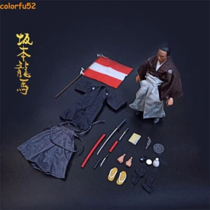 Figura de acción Ryouma Sakamoto 1/6 modelo samurai japonés colección PVC juguete de regalo - Imagen 1 de 14