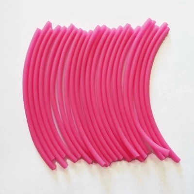 Inner Dia 1.9mm  Lumo Pink Tube, 3.5inch x 20pcs （9cm x 20 pcs）Free Postage  - image 1 of 2