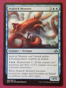 Magic The Gathering DUEL DECKS ELSPETH VS KIORA SEALOCK MONSTER blue card MTG - Imagen 1 de 2