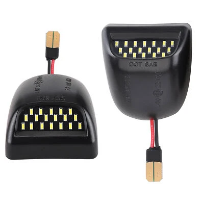 2PCS LED LICENSE PLATE LIGHT ASSEMBLY FOR CHEVY SILVERADO GMC SIERRA 1500 2500 Foto 1 de 4