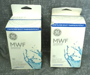 Juego de 2 filtros de agua para refrigerador GE MWF genuinos NUEVO EN CAJA - Imagen 1 de 3