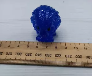 RARE Blue Spirit Mufasa OOSHIE Glitter Woolworths The Lion King Ooshies - Picture 1 of 4