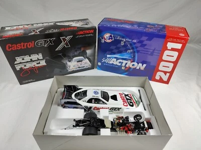 Firmado John Force Castrol GTX Edición Limitada NHRA 2001 Mustang 1:24 Diecast  Foto 1 de 4
