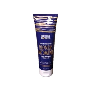 Not Your Mother's Blonde Moment Tone & Strengthen Purple Bonding Shampoo 8 fl oz - Picture 1 of 3