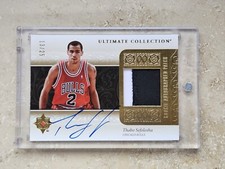 2006-07 Ultimate Collection Rookie Patches Autographs Thabo Sefolosha /25