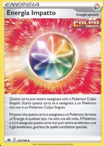 CARTA POKEMON - ENERGIA  IMPATTO - 157/198 - NON COMUNE - IN ITALIANO - Foto 1 di 1