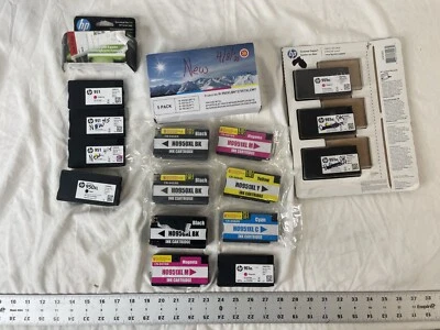 Lote de 15 Cartuchos de Tinta HP - 950XL 951XL Negro Cian Magenta Amarillo - Mezclados Nuevos/ Foto 1 de 3