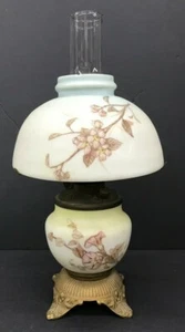 Antique Oil Table Lamp - Picture 1 of 9