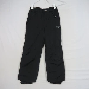 Chute Kids Unisex Snow Pants 10 Years Old Black Straight Insulated Winter - Picture 1 of 13