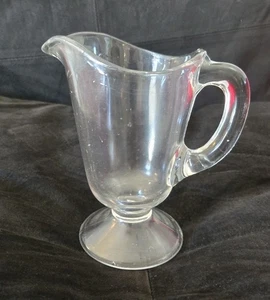 Sunken Tear Drop Creamer  Early American Pattern Glass Antique - Picture 1 of 2