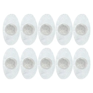 10Pcs Acrylic Earplug Holder Adjustable Earring Lifter Transparent Earring Back - Picture 1 of 8