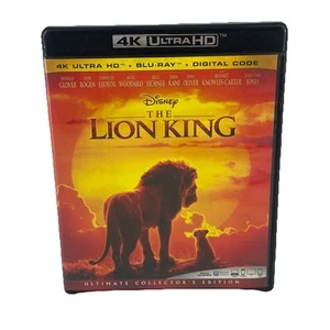The Lion King 4K UHD, Blu-Ray Digital Live Action 2019 Ships Free - Picture 1 of 3