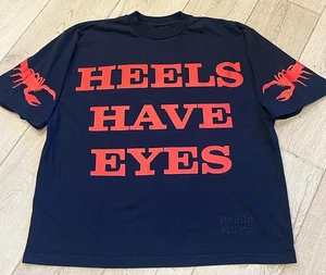 WESTSIDE GUNN VIERTES 4TH ROPE HEELS HABEN AUGEN MARINEBLAU ROT T-SHIRT M CLEVELAND EXKLUSIV - Bild 1 von 4