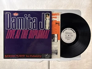 Damita Jo -Live At The Diplomat 1962 Promo White Label - Mono Vinyl LP - EX/VG - Imagen 1 de 10