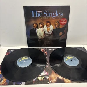 Abba - The Singles The First Ten Years - LP Vinyl X2 - EX/VG+  - Picture 1 of 15