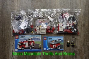 LEGO® City 7239 Feuerwehrauto 100% komplett mit Anleitung Feuerwehrleiterwagen - Bild 1 von 10