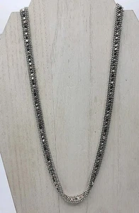 Collana Nakamol catena 3 toni argento rame canna di fucile usata in ottime condizioni 19-22" regolabile  - Foto 1 di 3