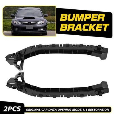 Fit 2011 2012 2013-14 Subaru Impreza WRX Front Left & Right Bumper Retainer Set - Image 1 of 4