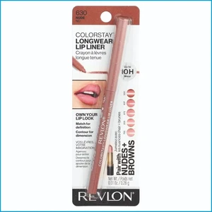 Revlon Colorstay Lip Liner Makeup with Built-in-Sharpener Nude # 630 NEW - Picture 1 of 3