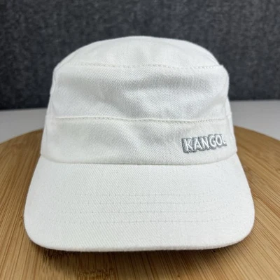 Gorra militar Kangol mezcla de sarga de algodón cadete talla S/M Flexfit logotipo blanco Foto 1 de 4
