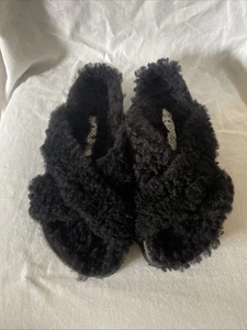 Papillio by Birkenstock Daytona Shearling Sandal EU 38/ US 7 EUC - Picture 1 of 5