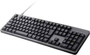 Elecom Mechanical Keyboard Wired Full Size N Key Rollover TK-MC50UKLGY/EC Gray - Picture 1 of 1