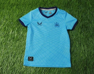 NEWCASTLE UNITED 2021/2022 FOOTBALL SHIRT JERSEY AWAY CASTORE ORIGINAL KIDS 2-3Y - Picture 1 of 10