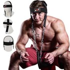 AQF Head Harness Adjustable Neck Trainer Exercise Builder Gym Weightlifting