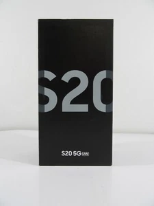 Samsung Galaxy S20 Cloud White 128GB BOX ONLY BLACK No Accessories - Picture 1 of 12