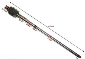 NEW Worm Shaft, Manual Steering for Ford 3000, 2600, 3600+ D6NN3A710A - Picture 1 of 3